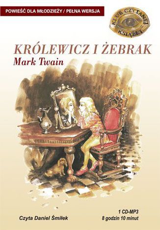 Krlewicz i ebrak Mark Twain - okadka audiobooks CD