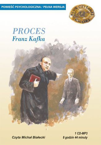 Proces Franz Kafka - okadka audiobooks CD