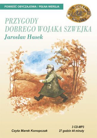 Przygody dobrego wojaka Szwejka Jaroslav Hasek - okadka audiobooks CD