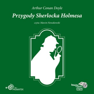 Przygody Sherlocka Holmesa Arthur Conan Doyle - okadka audiobooka MP3