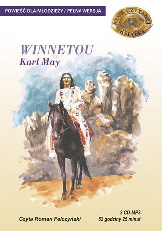 Winnetou Karol May - okadka audiobooks CD