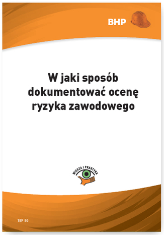 W jaki sposb dokumentowa ocen ryzyka zawodowego Lesaw Zieliski - okadka audiobooks CD