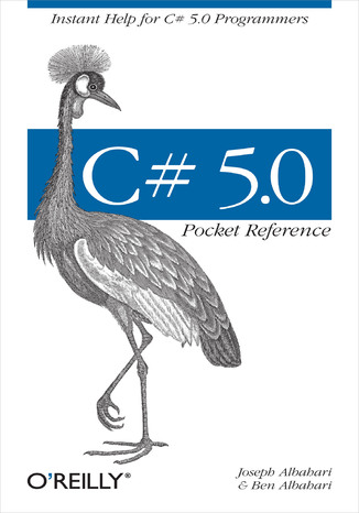 Okładka książki/ebooka C# 5.0 Pocket Reference. Instant Help for C# 5.0 Programmers
