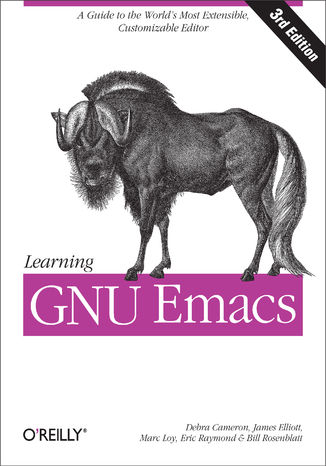 Okładka książki Learning GNU Emacs. A Guide to Unix Text Processing. 3rd Edition