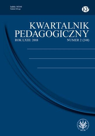 Okładka książki/ebooka Kwartalnik Pedagogiczny 2018/2 (248)
