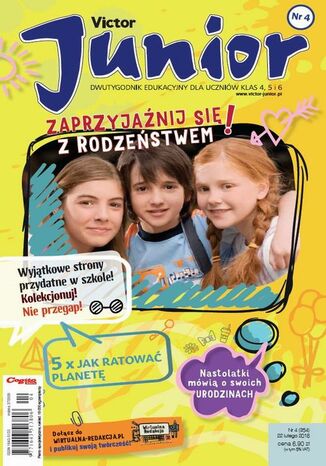 Okładka książki/ebooka Victor Junior nr 4 (354) 22 lutego 2018