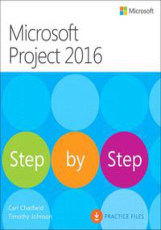 Okładka książki/ebooka Microsoft Project 2016 Krok po kroku
