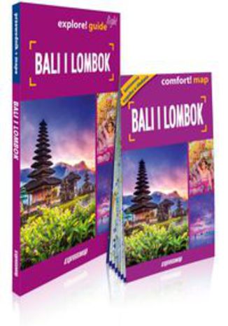 Okładka książki/ebooka Bali i Lombok light przewodnik+mapa