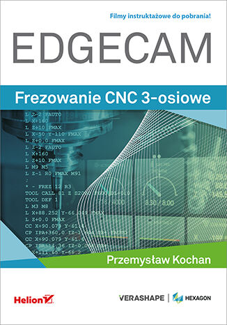 Okładka książki EDGECAM. Frezowanie CNC 3-osiowe