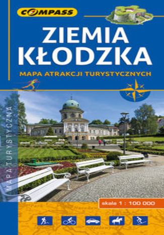 Okładka książki/ebooka Ziemia Kłodzka. Mapa atrakcji turystycznych