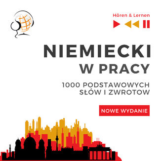 Okładka książki/ebooka Niemiecki w pracy 1000 podstawowych słów i zwrotów - Nowe wydanie