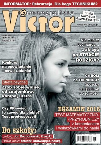 Okładka książki/ebooka Victor Gimnazjalista nr 5 (411)
