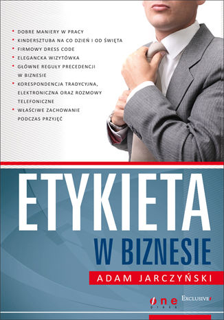 Etykieta w biznesie Adam Jarczyński - okładka audiobooka MP3