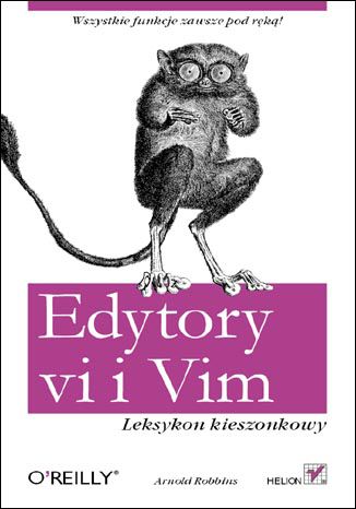 Okładka:Edytory vi i Vim. Leksykon kieszonkowy 