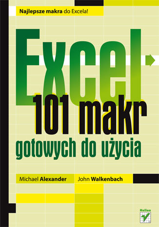 Okładka:Excel. 101 makr gotowych do użycia 