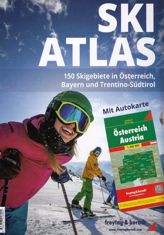 Okładka książki/ebooka Ski Atlas + Austria, 1:500 000