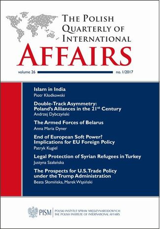 Okładka książki/ebooka The Polish Quarterly of International Affairs nr 1/2017