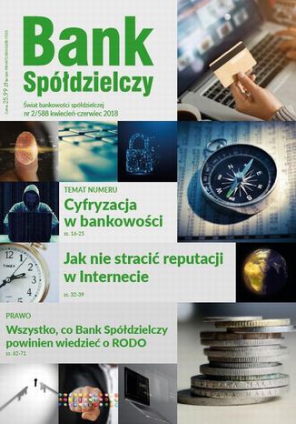 Okładka książki/ebooka Bank Spółdzielczy 2/588, kwiecień-czerwiec 2018