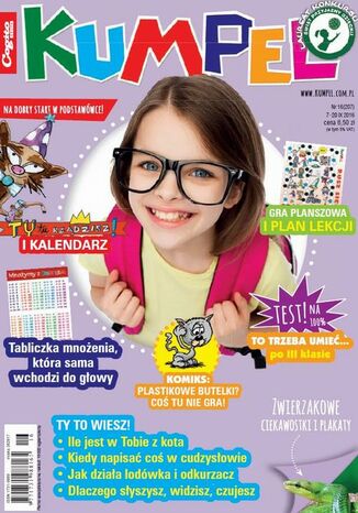 Okładka książki/ebooka Kumpel nr 16 (207). Pismo myślących dzieciaków i ich rodziców