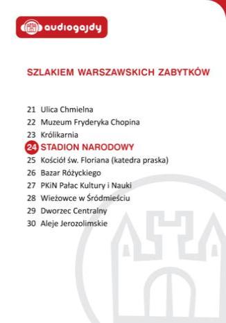 Okładka książki/ebooka Stadion Narodowy. Szlakiem warszawskich zabytków