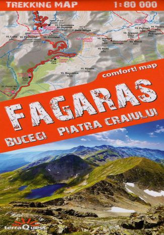 Okładka książki/ebooka Fagaras, 1:80 000