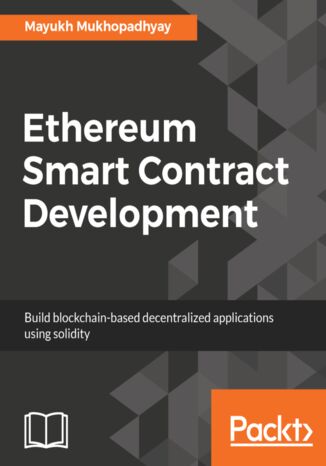 Okładka książki/ebooka Ethereum Smart Contract Development