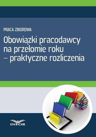 Okładka książki/ebooka Obowiązki pracodawcy na przełomie roku