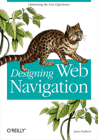 Okładka książki/ebooka Designing Web Navigation