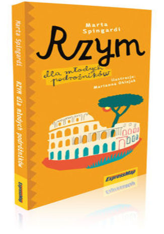 Okładka książki/ebooka Rzym dla młodych podróżników przewodnik dla dzieci