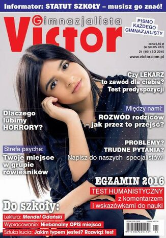 Okładka książki/ebooka Victor Gimnazjalista nr 21 (401)