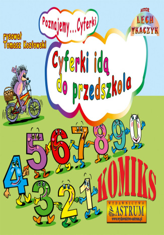Okładka książki/ebooka Cyferki idą do przedszkola - komiks