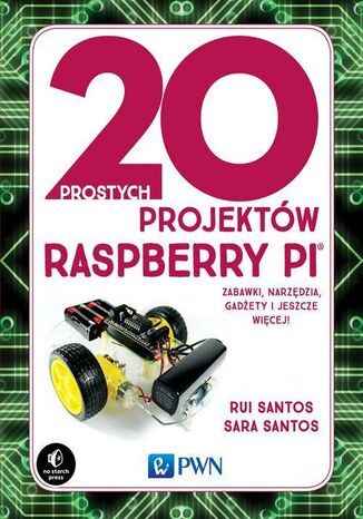 Okładka książki/ebooka 20 prostych projektów Raspberry Pi