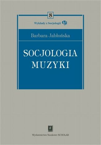 Okładka książki/ebooka Socjologia muzyki