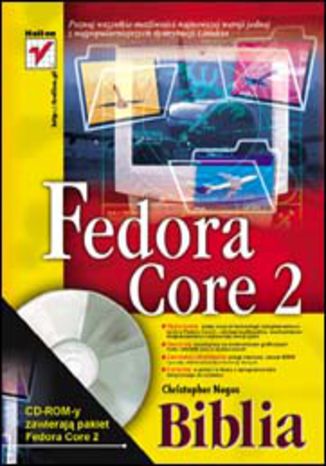 Fedora Core 2. Biblia Christopher Negus - okładka książki