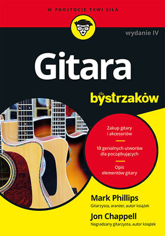 Gitara dla bystrzaków. Wydanie IV Mark Phillips, Jon Chappell - okładka audiobooka MP3