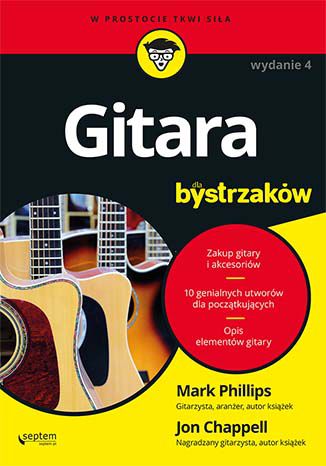 Okładka książki Gitara dla bystrzaków. Wydanie IV
