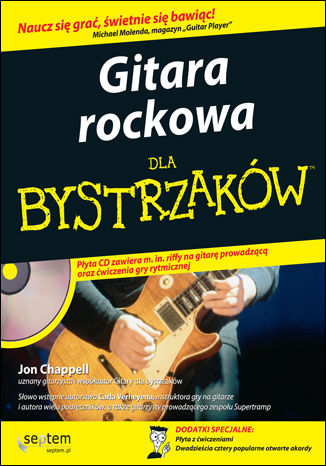 Gitara rockowa dla bystrzaków Jon Chappell,  Carl Verheyen - okładka audiobooka MP3