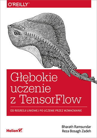 Okładka:Głębokie uczenie z TensorFlow. Od regresji liniowej po uczenie przez wzmacnianie 