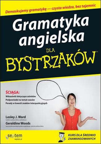 Gramatyka angielska dla bystrzaków Lesley J. Ward, Geraldine Woods - okładka audiobooks CD