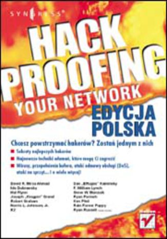Okładka: Hack Proofing Your Network. Edycja polska