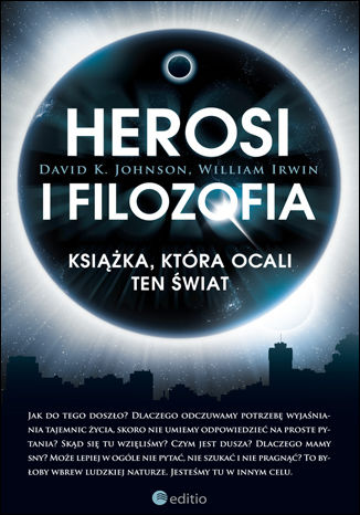 Okładka: Herosi i filozofia. Książka, która ocali ten świat