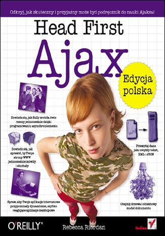 Head First Ajax. Edycja polska Rebecca Riordan - okładka ebooka
