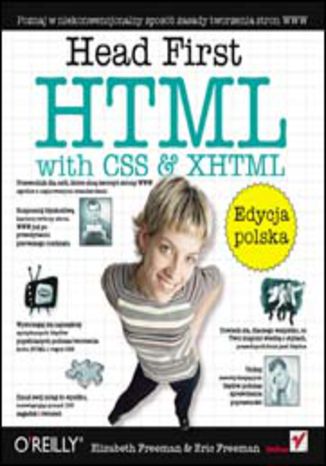 Okładka: Head First HTML with CSS & XHTML. Edycja polska (Rusz głową!)