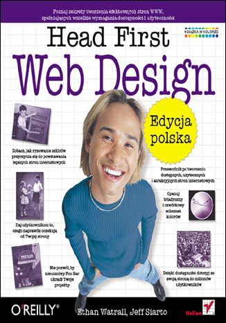 Head First Web Design. Edycja polska Ethan Watrall, Jeff Siarto - okładka książki
