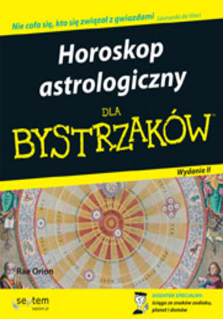 Horoskop astrologiczny dla bystrzaków. Wydanie II Rae Orion - okładka książki