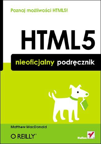 HTML5. Nieoficjalny podręcznik Matthew MacDonald - okładka audiobooks CD