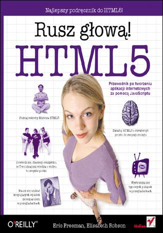 Okładka książki HTML5. Rusz głową!