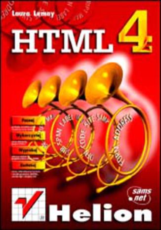 HTML 4 Laura Lemay - okładka książki