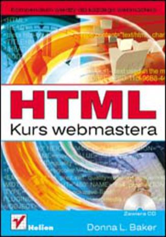 HTML. Kurs webmastera Donna L. Baker - okładka książki