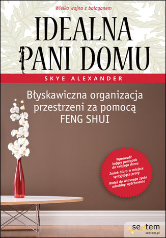 Okładka: Idealna pani domu. Błyskawiczna organizacja przestrzeni za pomocą feng shui